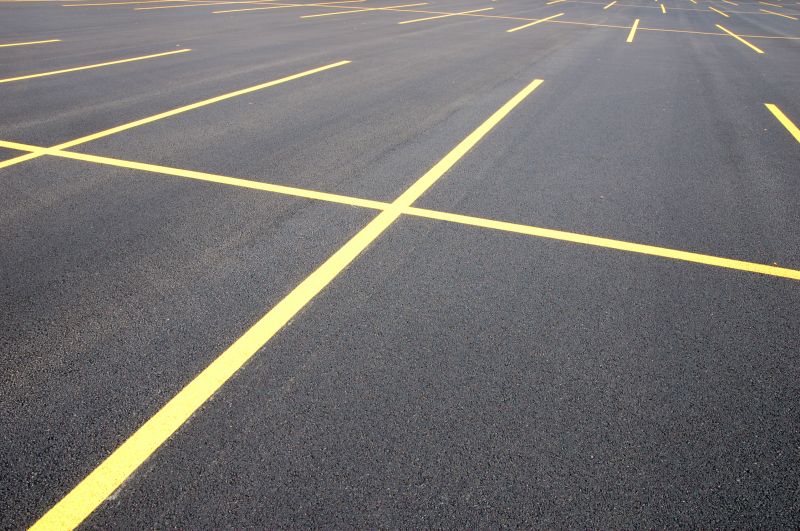 Sealcoated Parking Lot